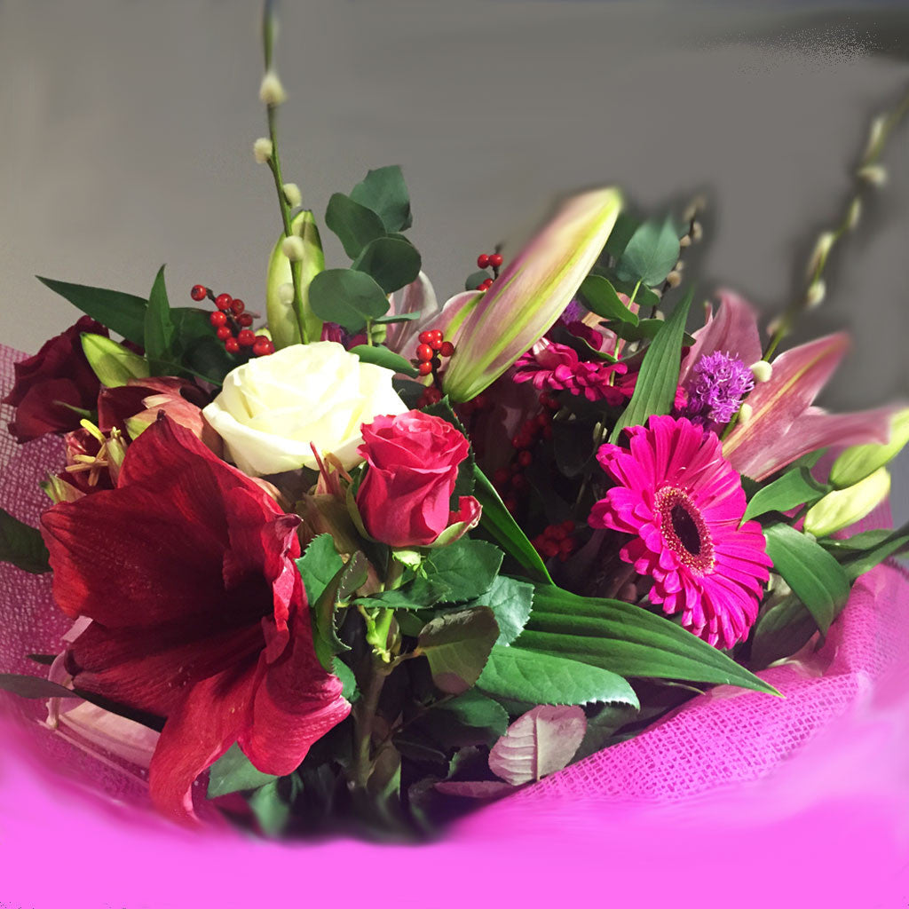 Seasonal Hand Tied - Alan Brown Flowers
