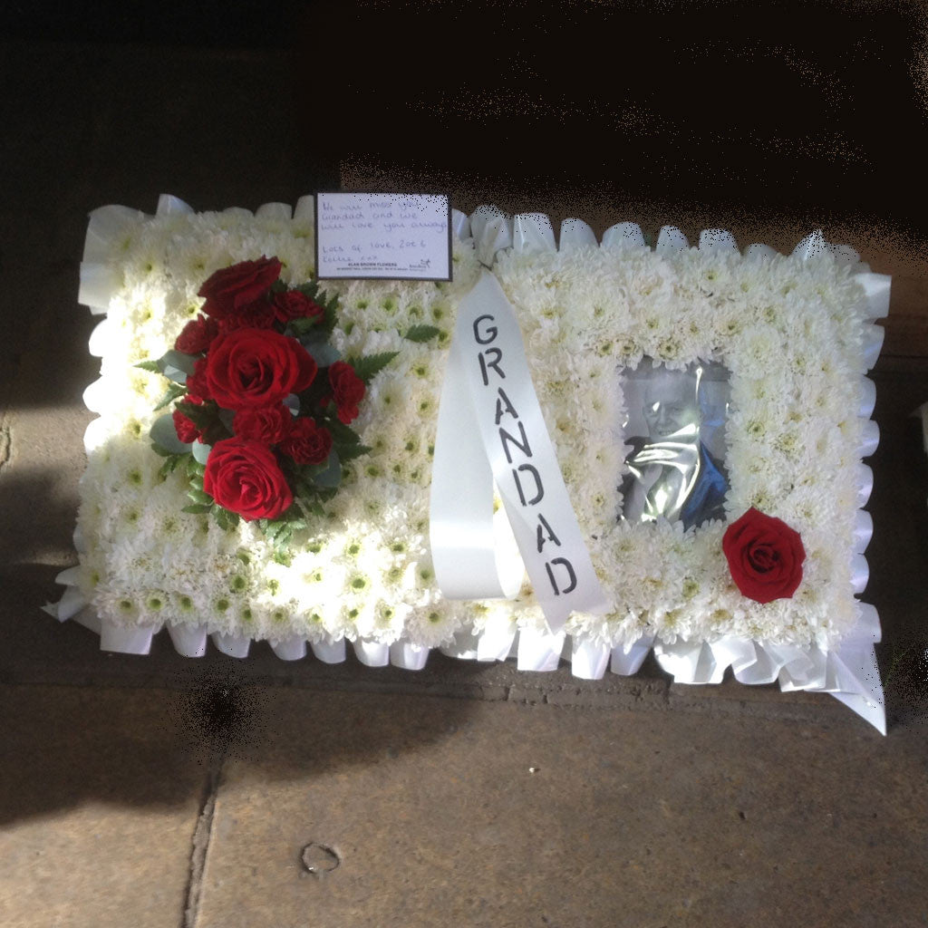 Open Book Tribute - Alan Brown Flowers