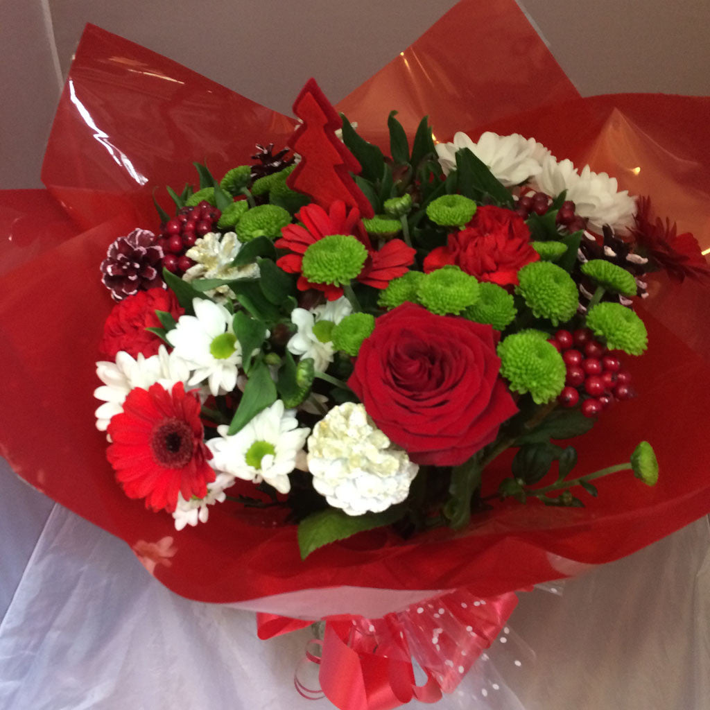Christmas Bouquet - Alan Brown Flowers