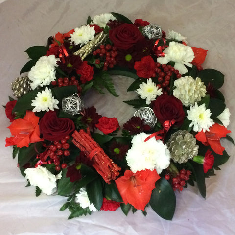 Christmas Wreath - Alan Brown Flowers