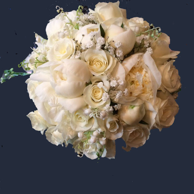 Cream Wedding Bouquets - Alan Brown Flowers