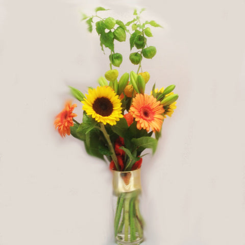 Sunflower Vase - Alan Brown Flowers