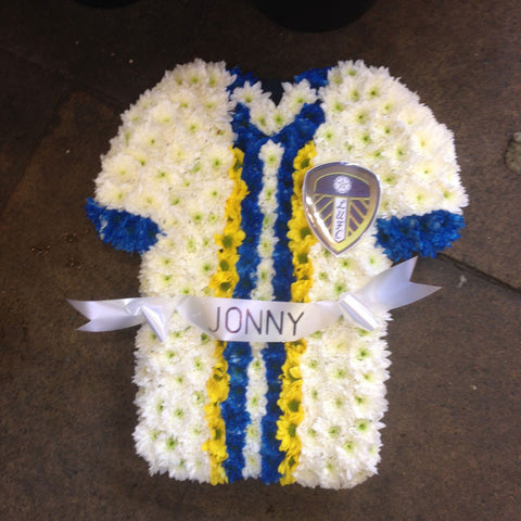 Leeds United Shirt Tribute - Alan Brown Flowers