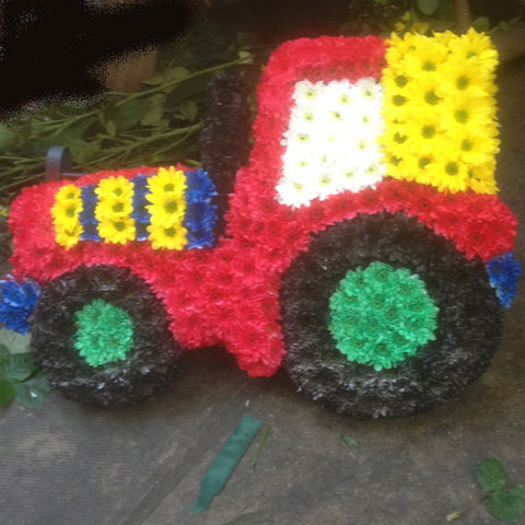 Tractor Tribute - Alan Brown Flowers